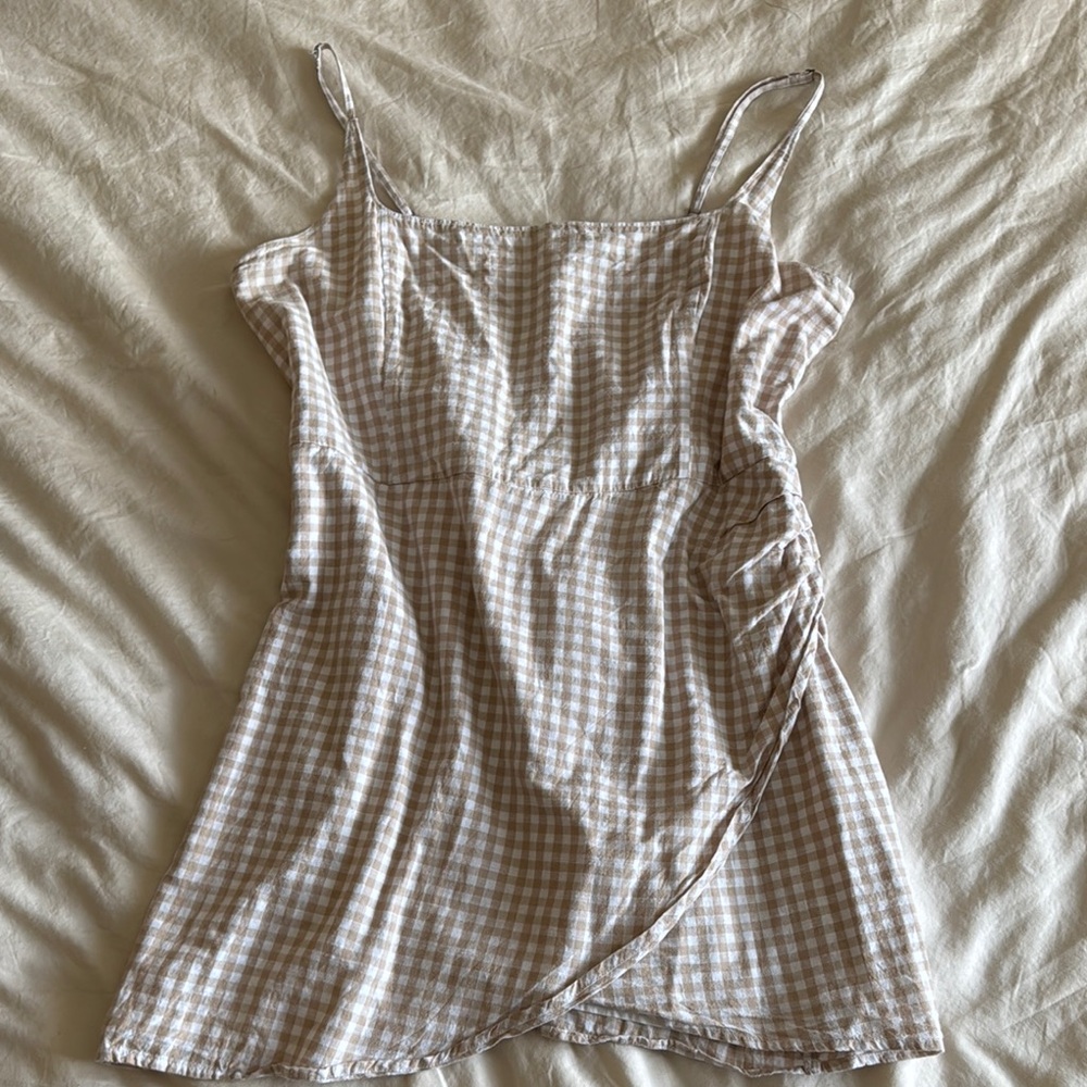 Gingham Abercrombie & Fitch Dress